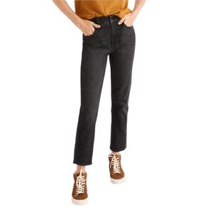 Madewell Perfect Vintage Crop black jeans